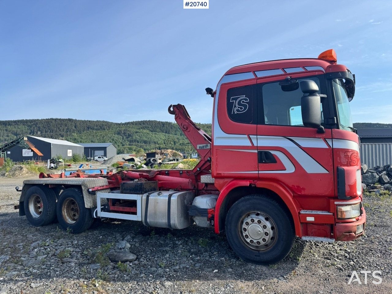 Scania R124 - Haakarmsysteem vrachtwagen: afbeelding 2 Scania R124 - Haakarmsysteem vrachtwagen: afbeelding 2