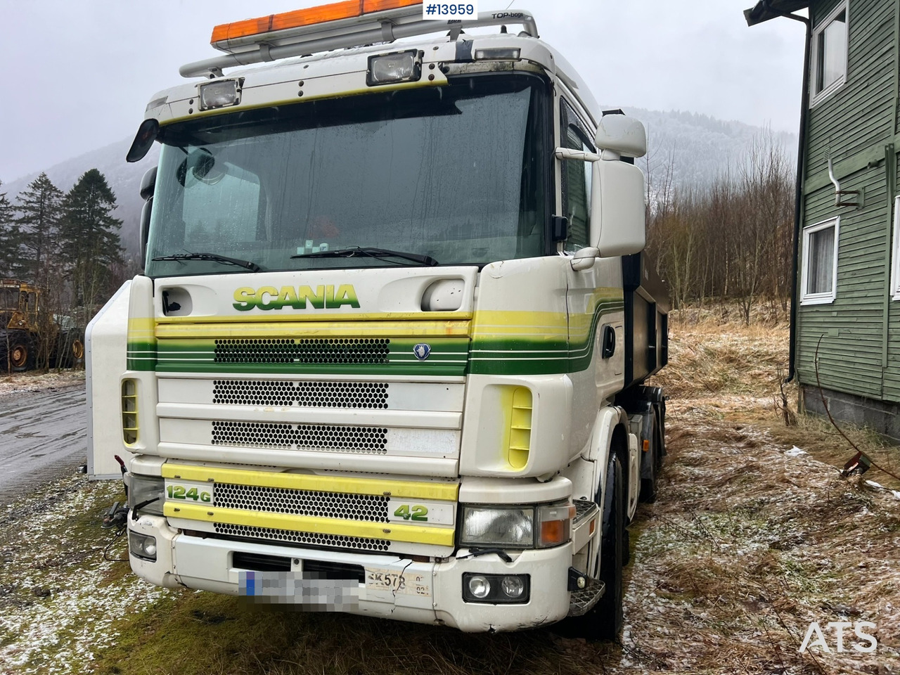 Scania R124 - Kipper vrachtwagen: afbeelding 2 Scania R124 - Kipper vrachtwagen: afbeelding 2