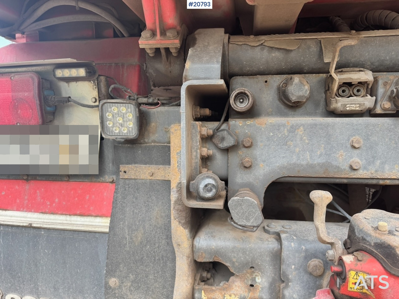 Kipper vrachtwagen Scania R580: afbeelding 18