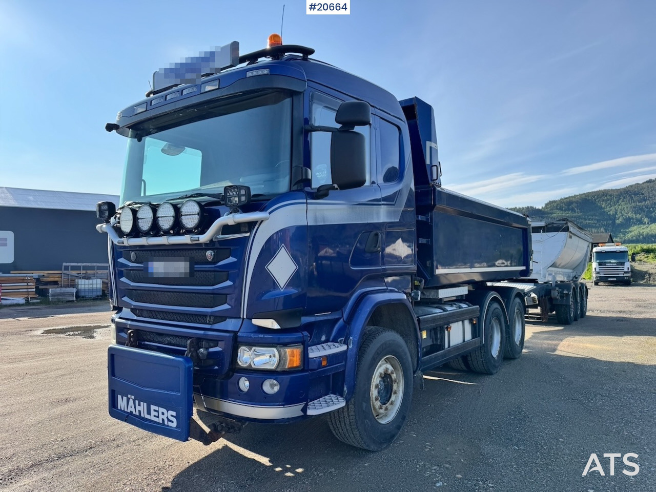 Scania R580 - Asfaltmachine: afbeelding 3 Scania R580 - Asfaltmachine: afbeelding 3