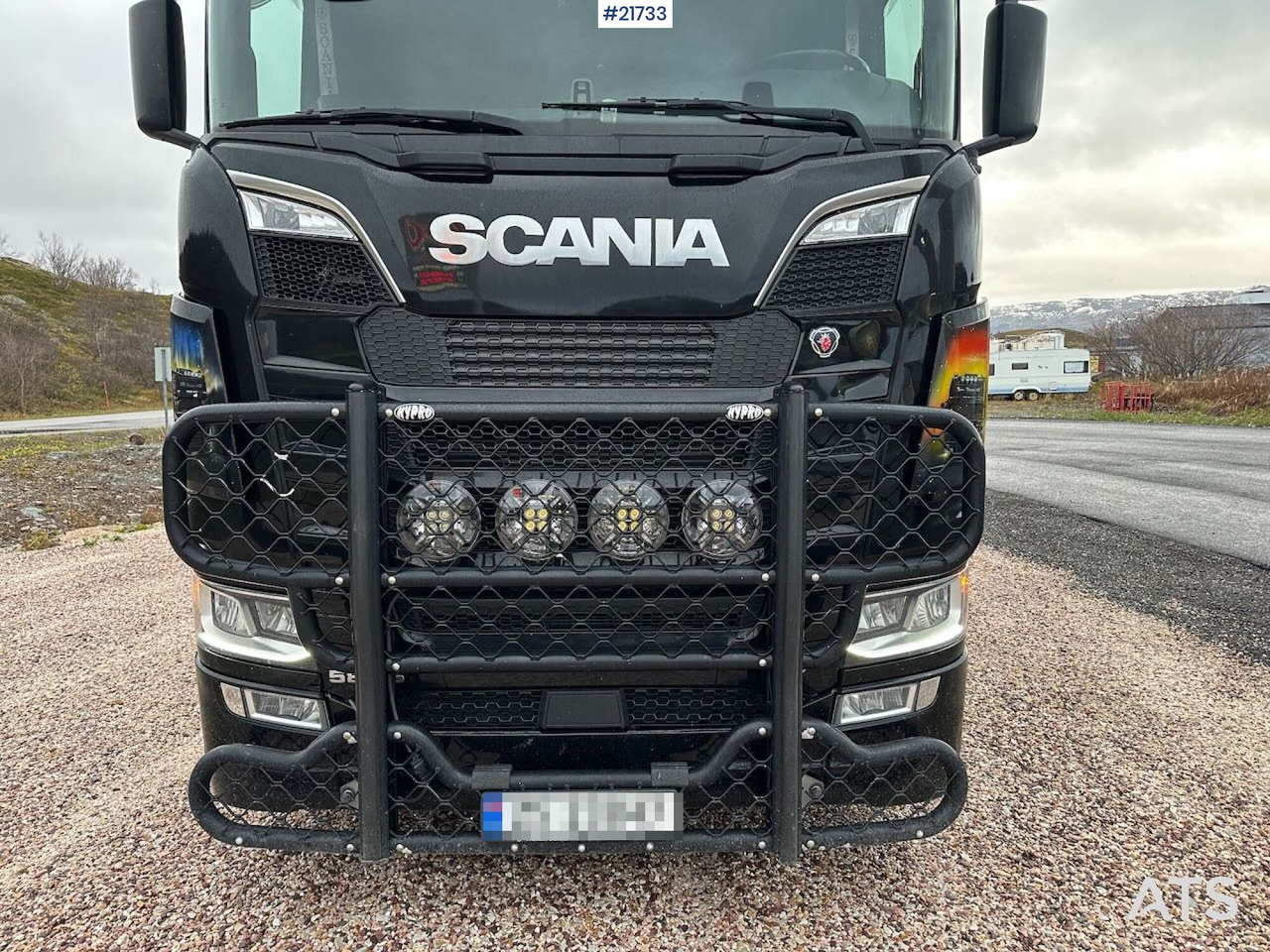 Scania S580 6x4 skapbil m/ kjøl, frys og varme og 2 sett dekk. SE VIDEO - Bakwagen: afbeelding 4 Scania S580 6x4 skapbil m/ kjøl, frys og varme og 2 sett dekk. SE VIDEO - Bakwagen: afbeelding 4