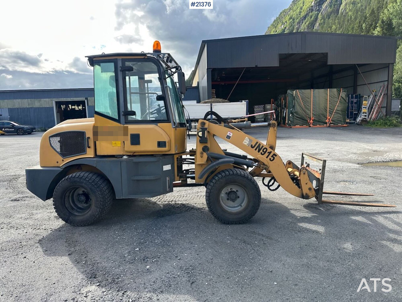 Sino JN 915 hjullaster m/ skuffe og pallegafler. Sertifisert! - Wiellader: afbeelding 5 Sino JN 915 hjullaster m/ skuffe og pallegafler. Sertifisert! - Wiellader: afbeelding 5