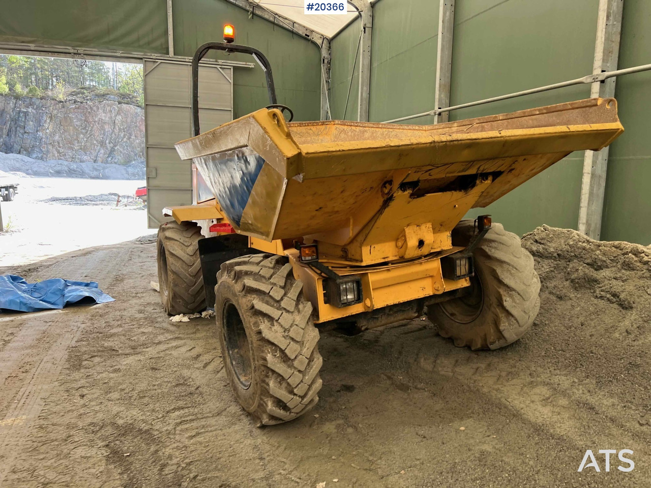 Thwaites minidumper - Kiepwagen: afbeelding 2 Thwaites minidumper - Kiepwagen: afbeelding 2