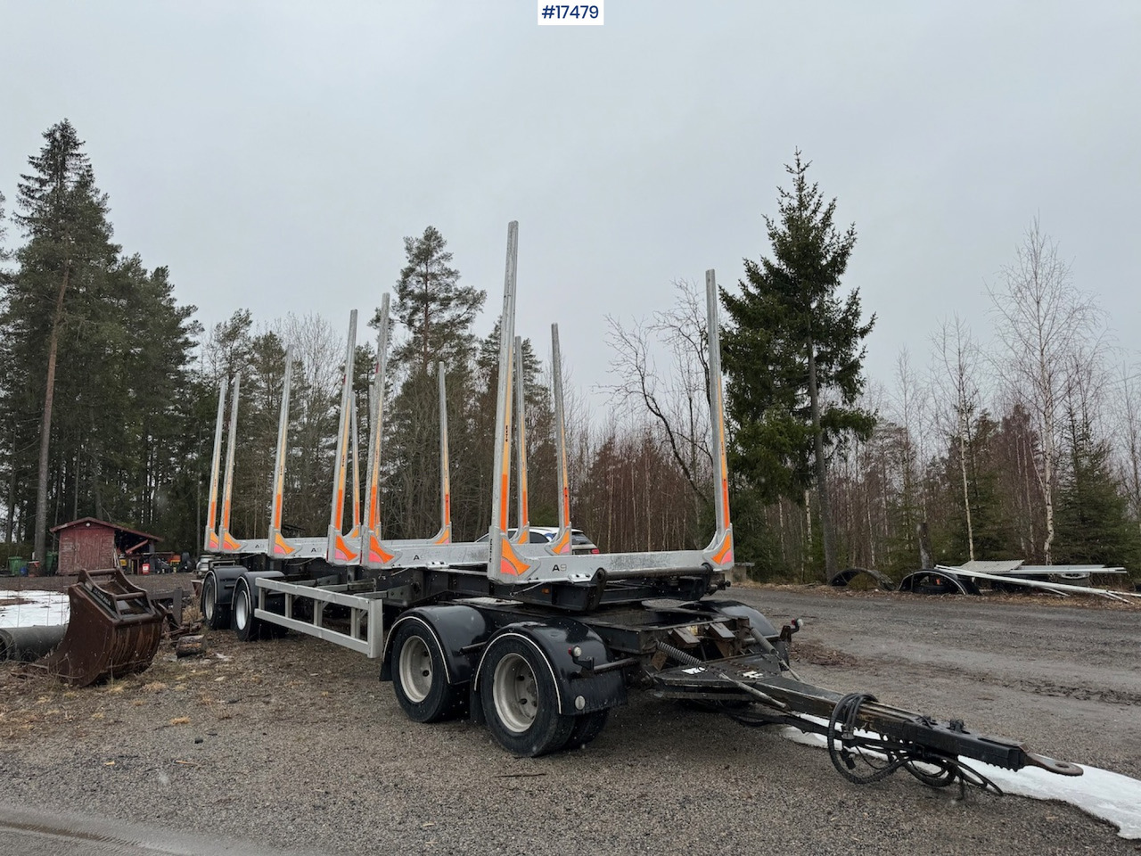 Trailer-Bygg tømmerhenger - Hout aanhanger: afbeelding 4 Trailer-Bygg tømmerhenger - Hout aanhanger: afbeelding 4