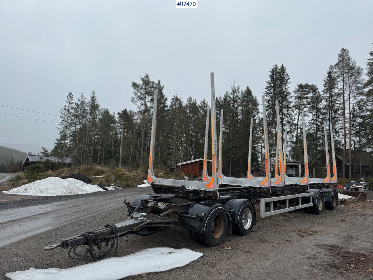 Trailer-Bygg tømmerhenger - Hout aanhanger: afbeelding 2 Trailer-Bygg tømmerhenger - Hout aanhanger: afbeelding 2