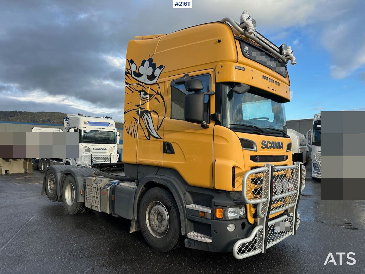 Trekker Scania R560 6x2 trekkvogn. SE VIDEO.: afbeelding 6 Trekker Scania R560 6x2 trekkvogn. SE VIDEO.: afbeelding 6