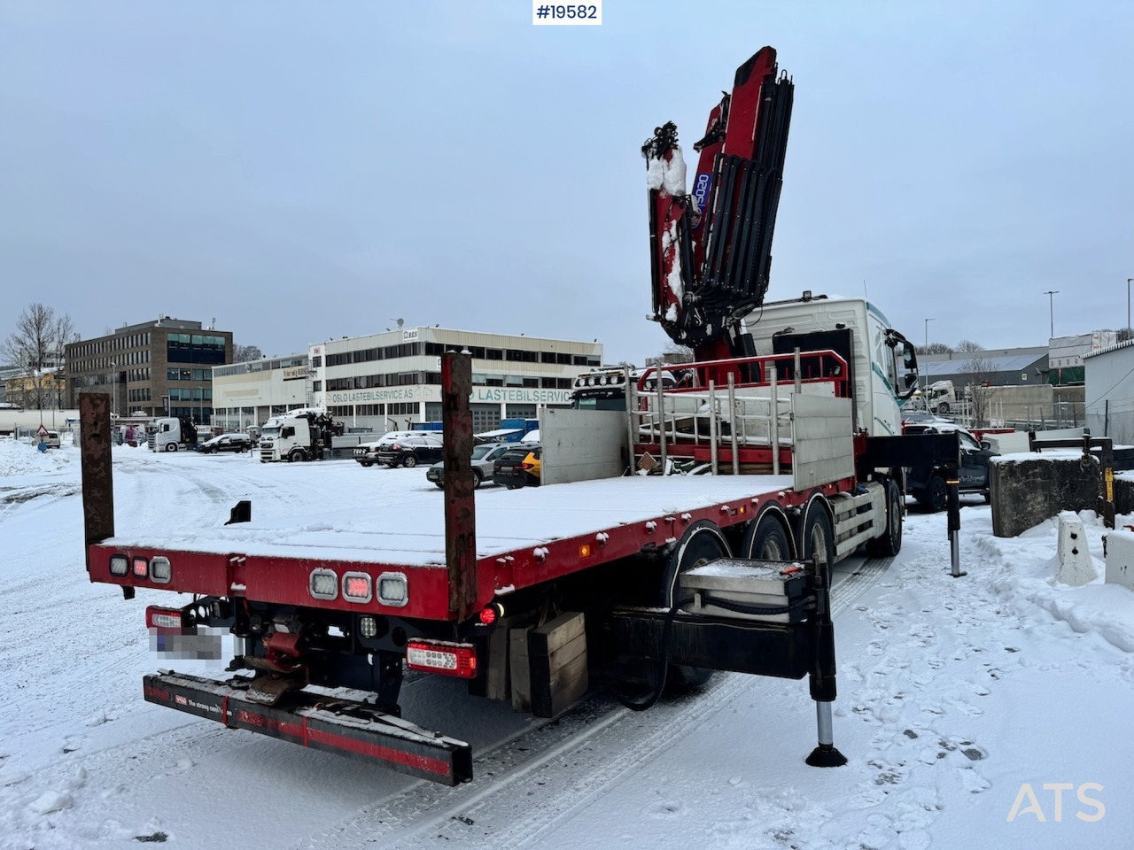 Volvo 2019 Volvo FH540 8x4 Tridem Kranbil m/ 50 t/m HMF kran m/ Jibb. Lite km og krantimer! - Kraanwagen: afbeelding 5 Volvo 2019 Volvo FH540 8x4 Tridem Kranbil m/ 50 t/m HMF kran m/ Jibb. Lite km og krantimer! - Kraanwagen: afbeelding 5