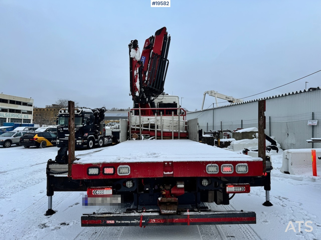 Volvo 2019 Volvo FH540 8x4 Tridem Kranbil m/ 50 t/m HMF kran m/ Jibb. Lite km og krantimer! - Kraanwagen: afbeelding 4 Volvo 2019 Volvo FH540 8x4 Tridem Kranbil m/ 50 t/m HMF kran m/ Jibb. Lite km og krantimer! - Kraanwagen: afbeelding 4