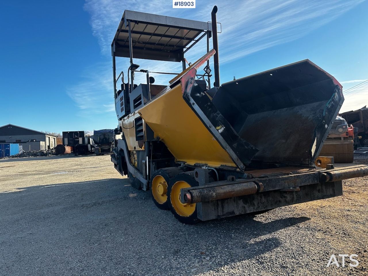 Volvo ABG 3870 - Asfaltafwerkmachine: afbeelding 1 Volvo ABG 3870 - Asfaltafwerkmachine: afbeelding 1