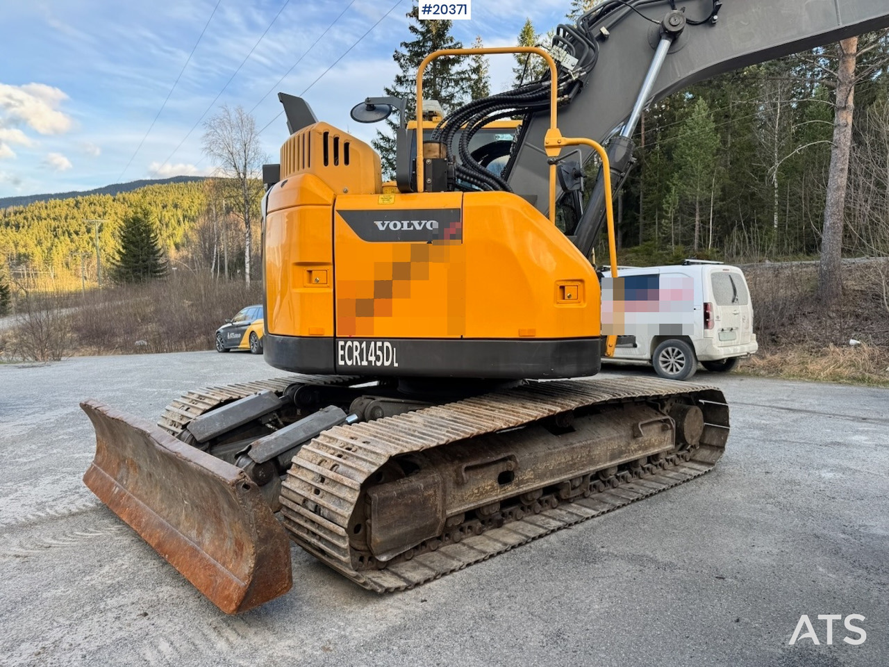 Graafmachine Volvo ECR145DL: afbeelding 6