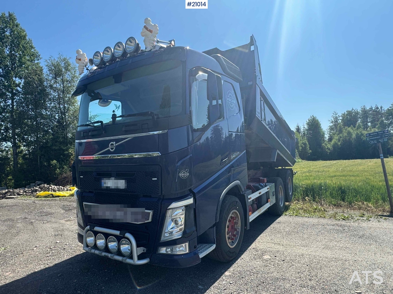 Volvo FH 540 6x4 tippbil. Nylig lakkert - Kipper vrachtwagen: afbeelding 3 Volvo FH 540 6x4 tippbil. Nylig lakkert - Kipper vrachtwagen: afbeelding 3
