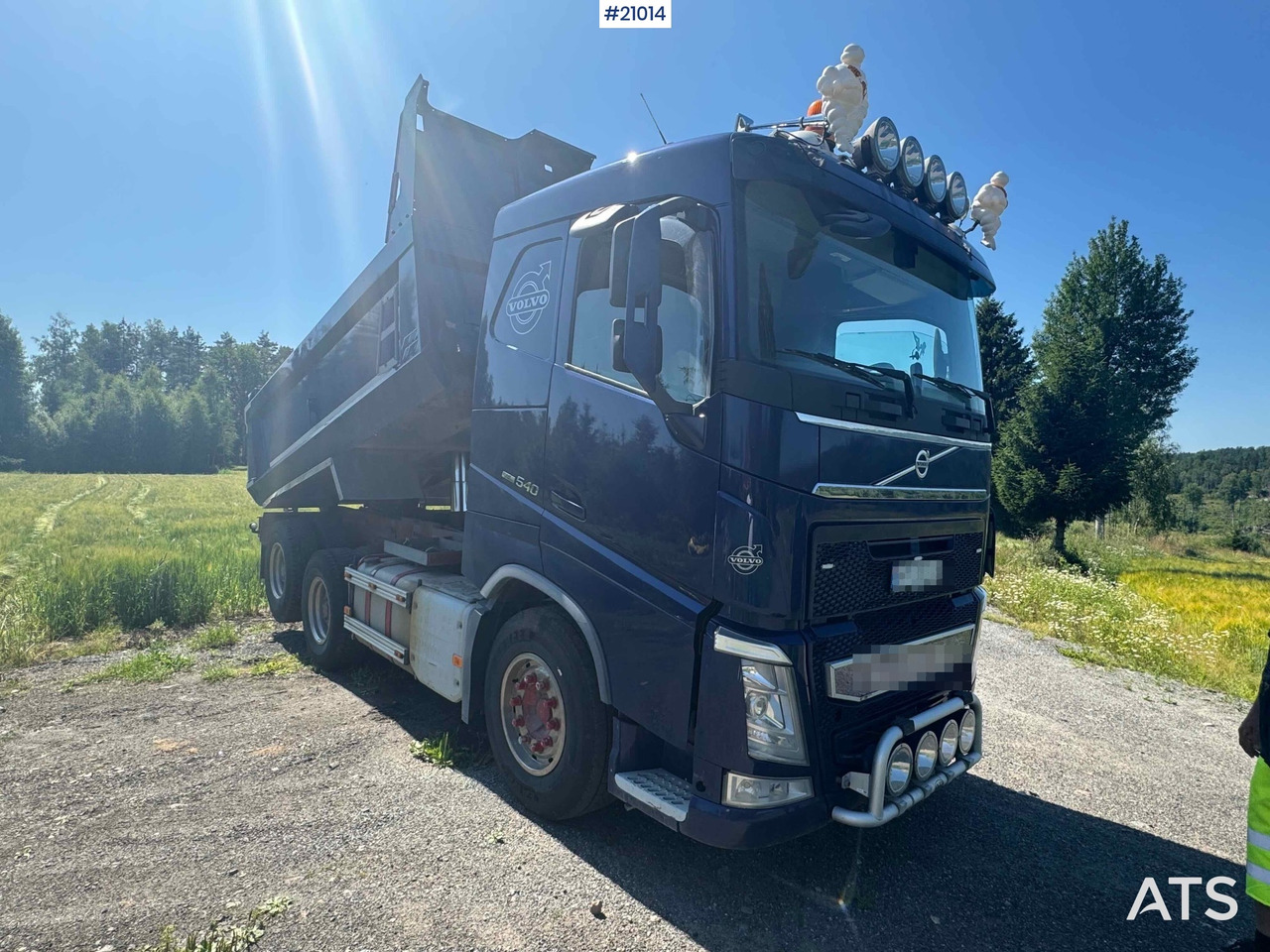 Volvo FH 540 6x4 tippbil. Nylig lakkert - Kipper vrachtwagen: afbeelding 5 Volvo FH 540 6x4 tippbil. Nylig lakkert - Kipper vrachtwagen: afbeelding 5