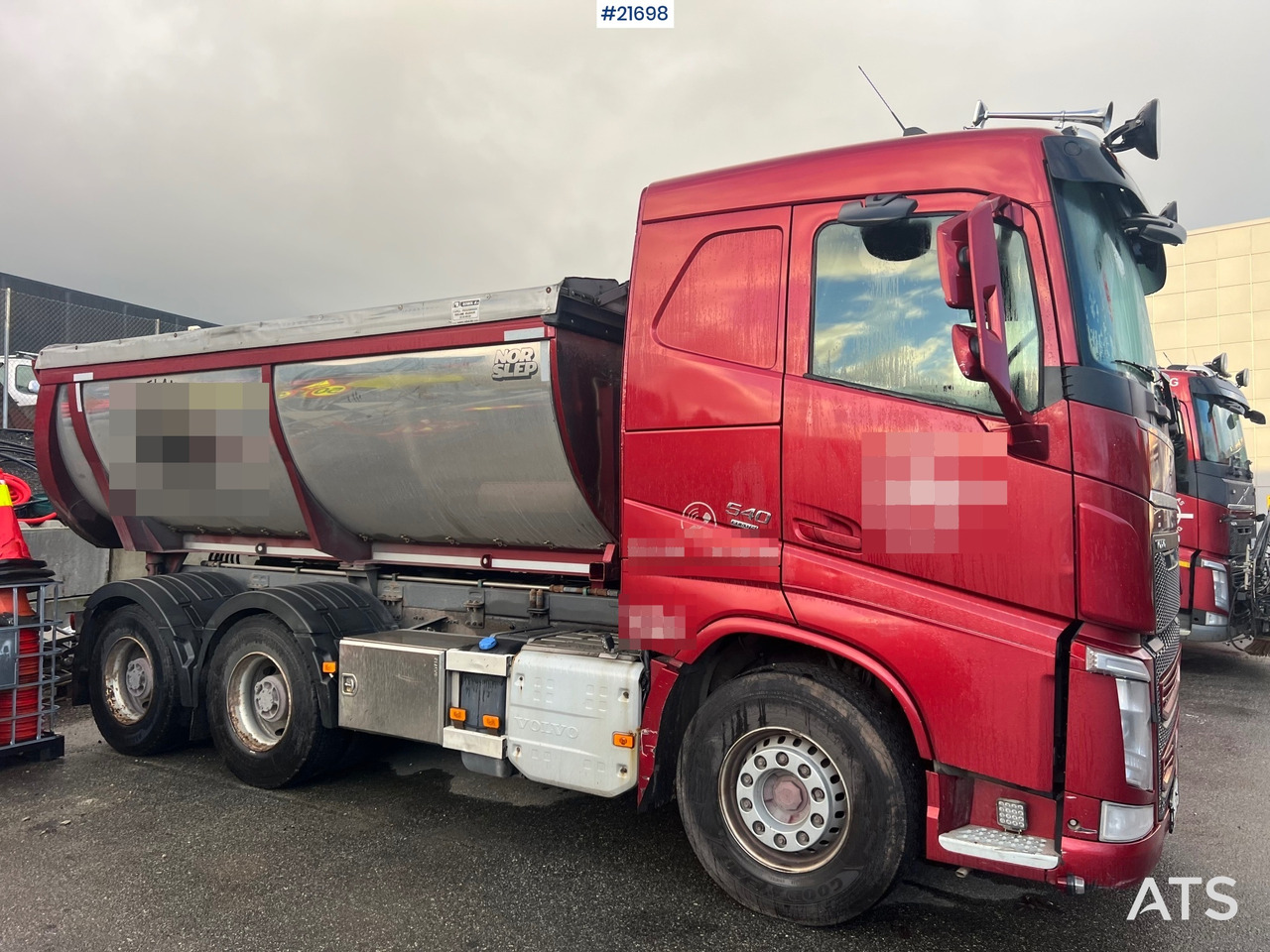 Volvo FH540 6x4 tippbil m/ asfaltkasse og tippkasse - Kipper vrachtwagen: afbeelding 5 Volvo FH540 6x4 tippbil m/ asfaltkasse og tippkasse - Kipper vrachtwagen: afbeelding 5