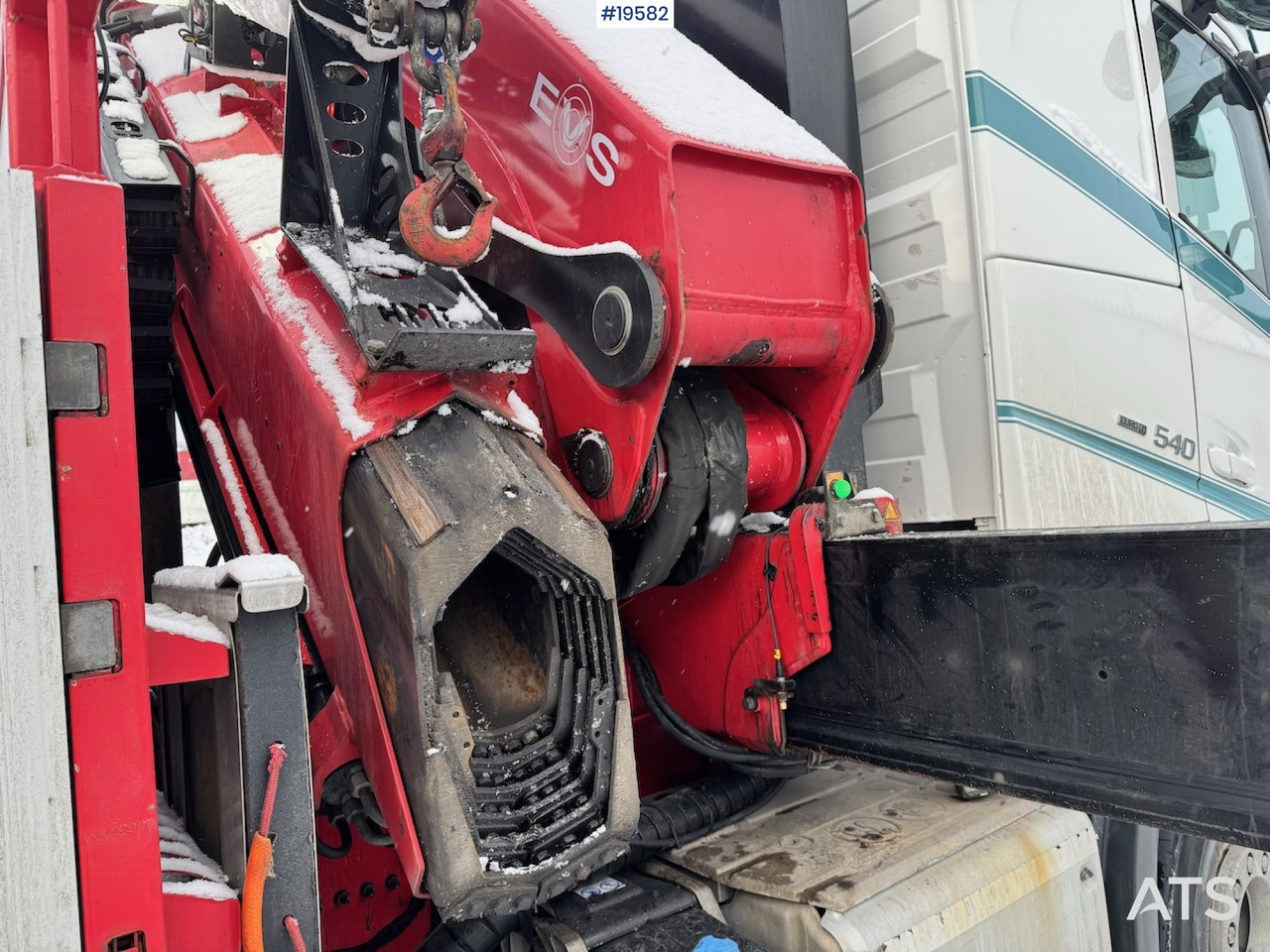 Kraanwagen, Vrachtwagen met open laadbak Volvo FH540: afbeelding 41