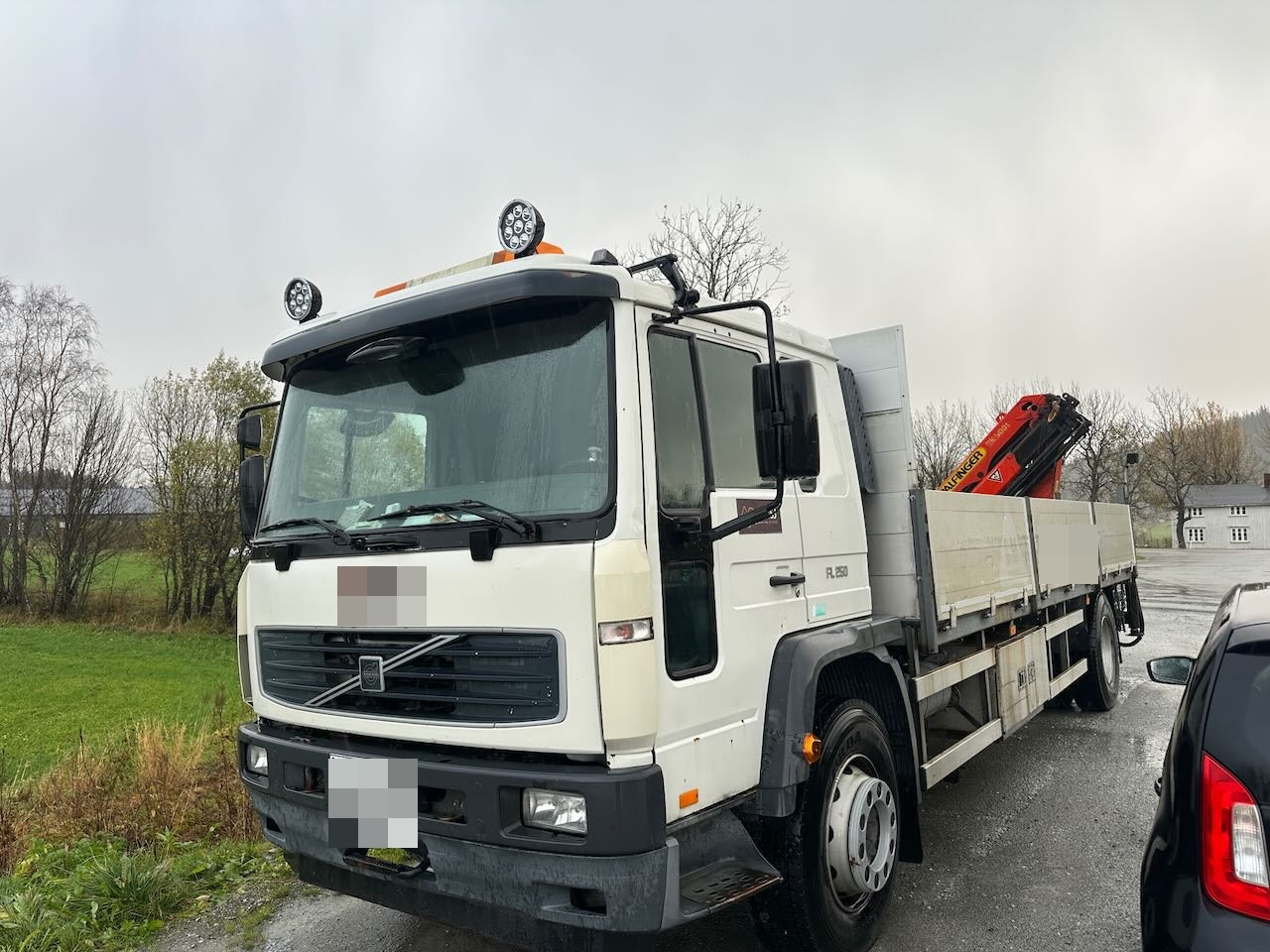 Volvo FL 6 planbil m/ bakmontert kran. SE VIDEO - Kraanwagen: afbeelding 3 Volvo FL 6 planbil m/ bakmontert kran. SE VIDEO - Kraanwagen: afbeelding 3