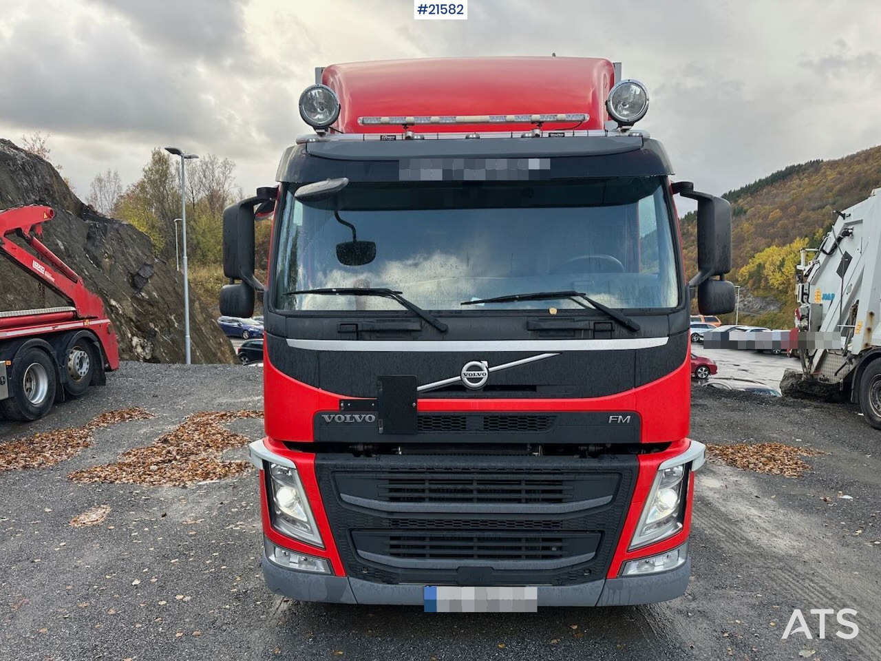 Volvo FM 500 6x2 skapbil m/ full sideåpning og lift. - Bakwagen: afbeelding 4 Volvo FM 500 6x2 skapbil m/ full sideåpning og lift. - Bakwagen: afbeelding 4