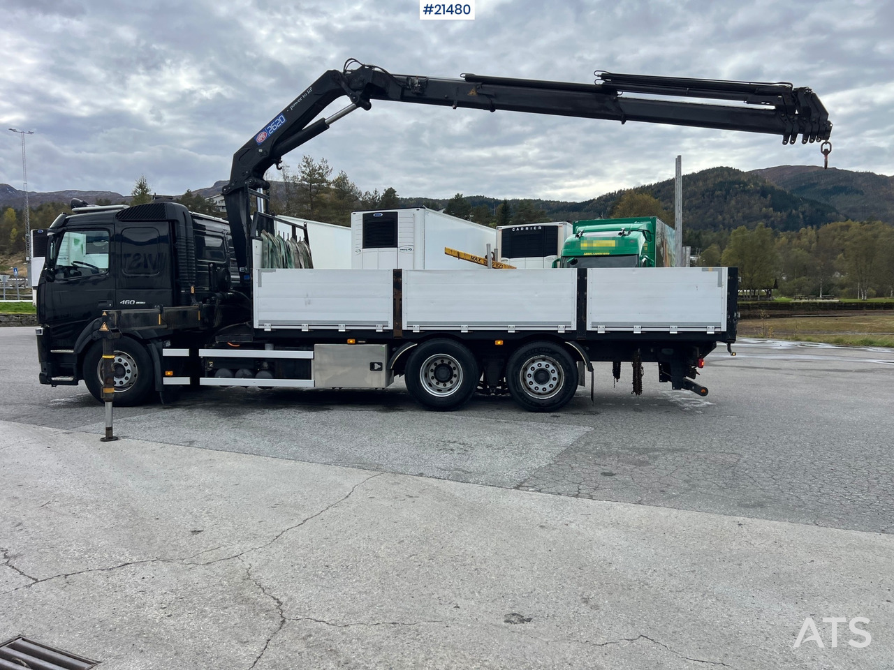 Volvo FM460 6x2 Kranbil m/ 2018 26t/m HMF kran - Kraanwagen: afbeelding 4 Volvo FM460 6x2 Kranbil m/ 2018 26t/m HMF kran - Kraanwagen: afbeelding 4