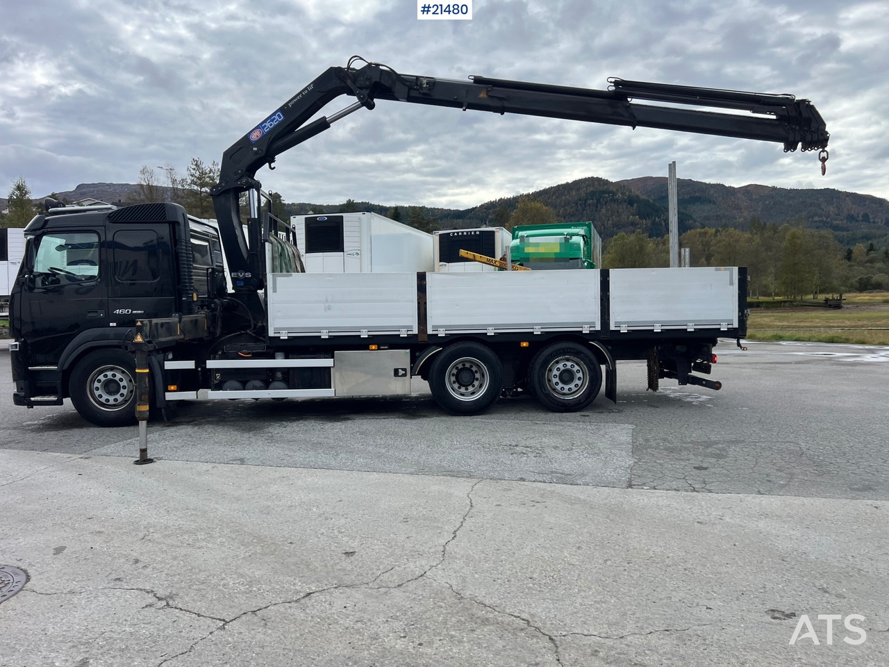 Volvo FM460 6x2 Kranbil m/ 2018 26t/m HMF kran - Kraanwagen: afbeelding 3 Volvo FM460 6x2 Kranbil m/ 2018 26t/m HMF kran - Kraanwagen: afbeelding 3