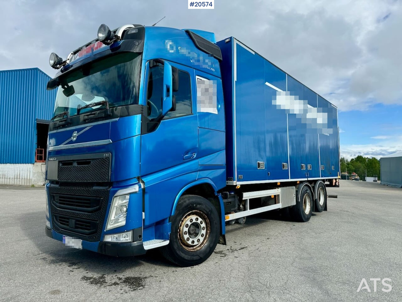 Volvo Fh540 6x2 skapbil m/ full sideåpning og lift - Bakwagen: afbeelding 1 Volvo Fh540 6x2 skapbil m/ full sideåpning og lift - Bakwagen: afbeelding 1