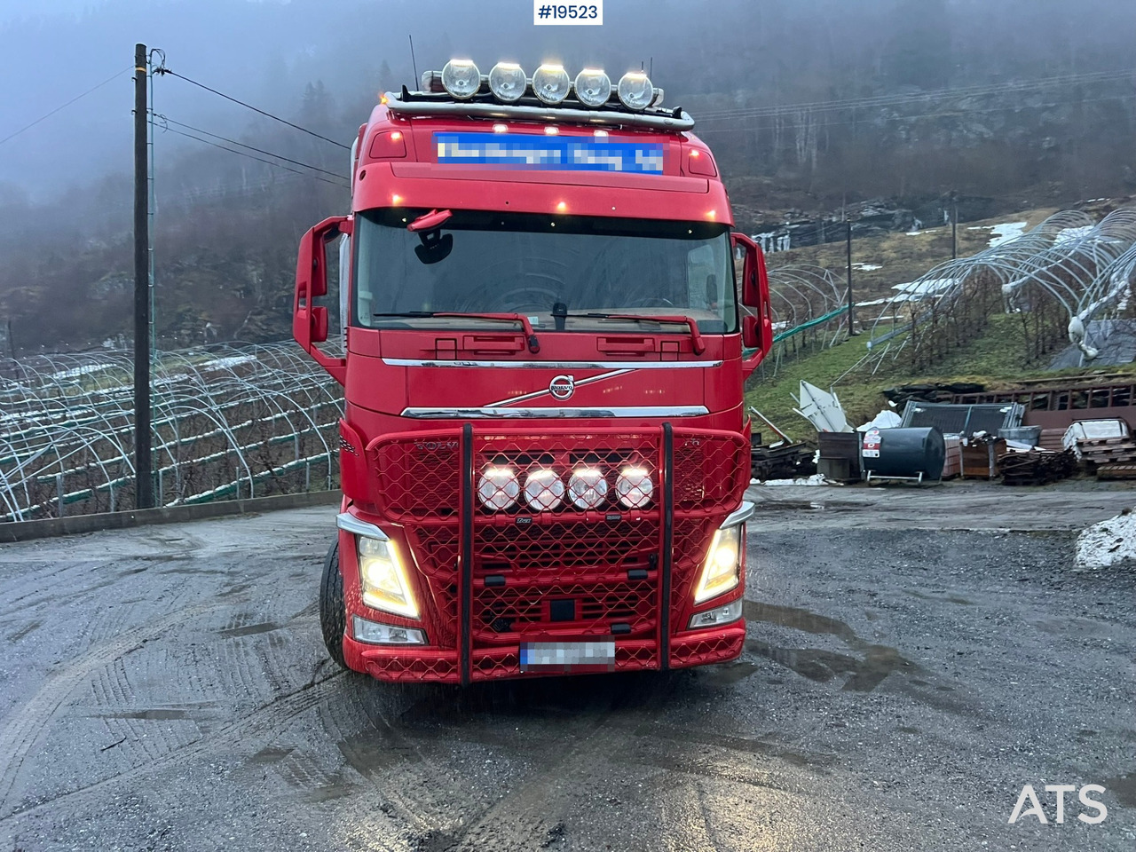 Volvo Fh540 8x4 Tømmerbil m/ 2016 M110L80 Palfinger krane og tømmerklype - Houttransport: afbeelding 3 Volvo Fh540 8x4 Tømmerbil m/ 2016 M110L80 Palfinger krane og tømmerklype - Houttransport: afbeelding 3