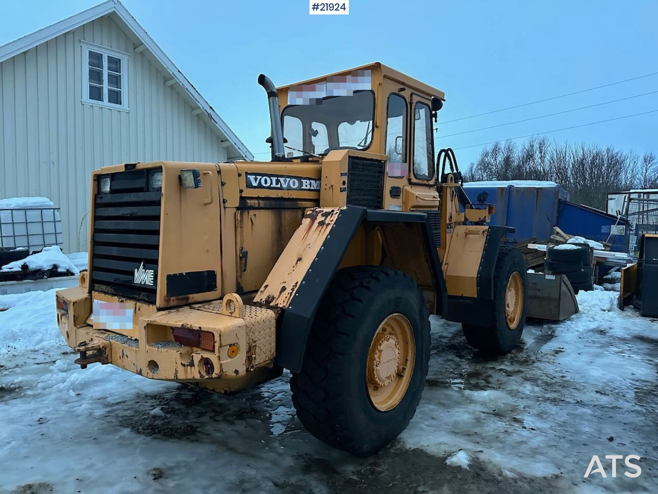 Volvo L70 hjullaster med klappvinge, pallegafler og planeringsskuffe - Wiellader: afbeelding 4 Volvo L70 hjullaster med klappvinge, pallegafler og planeringsskuffe - Wiellader: afbeelding 4