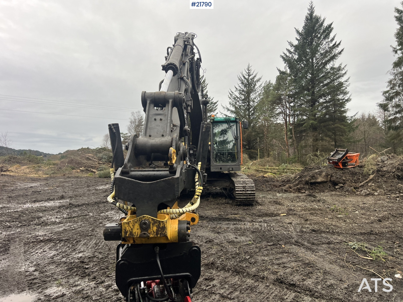 Volvo ec210cl gravemaskin m/ rototilt, pusseskuffe og tannskuffe - Graafmachine: afbeelding 3 Volvo ec210cl gravemaskin m/ rototilt, pusseskuffe og tannskuffe - Graafmachine: afbeelding 3
