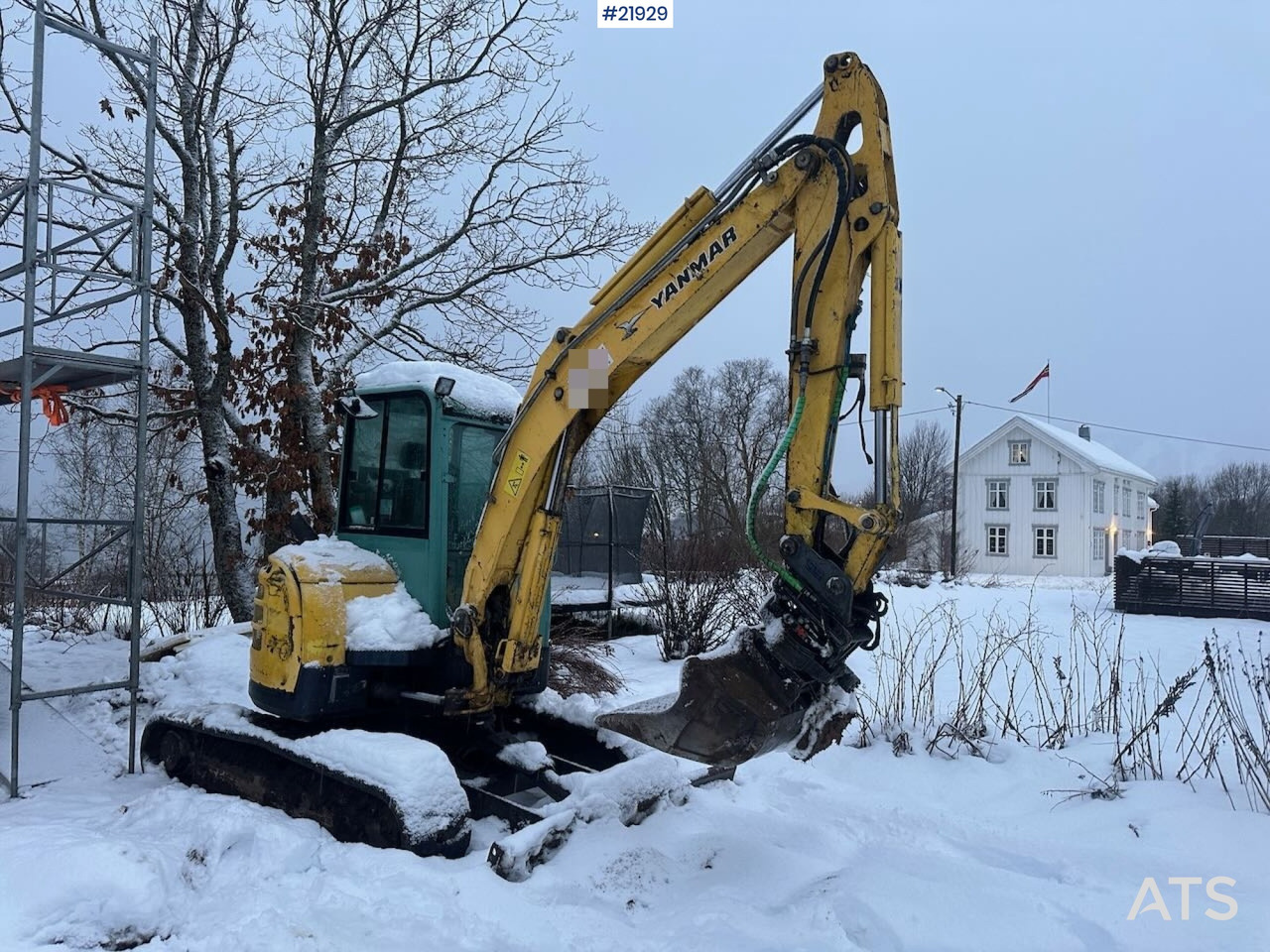 Yanmar VIO57-U graver m/rototilt og 3 skuffer. - Minigraafmachine: afbeelding 1 Yanmar VIO57-U graver m/rototilt og 3 skuffer. - Minigraafmachine: afbeelding 1