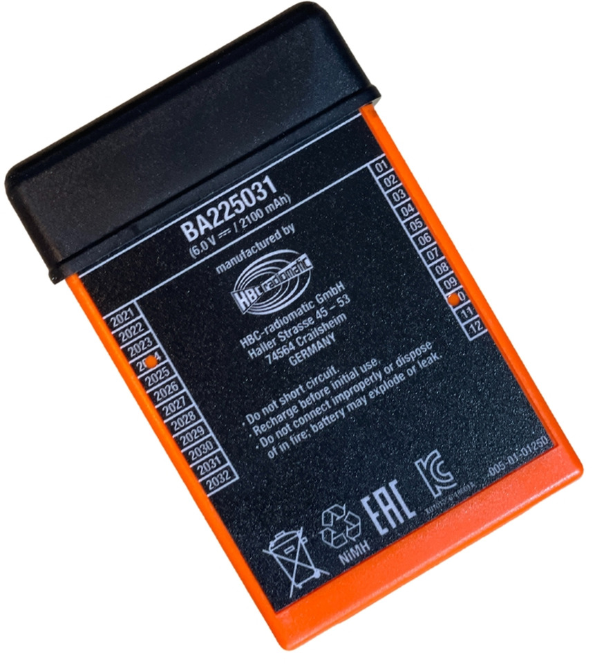 Batería original Hbc BA225030 - Batterij voor Autolaadkraan: afbeelding 2 Batería original Hbc BA225030 - Batterij voor Autolaadkraan: afbeelding 2