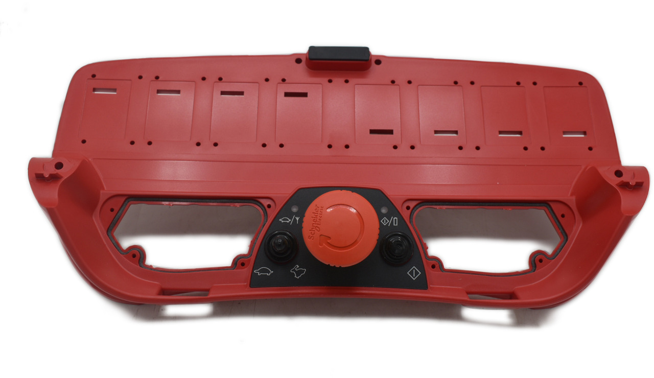 Carcasa superior mando Scanreco roja RC400 - Elektrisch systeem voor Autolaadkraan: afbeelding 2 Carcasa superior mando Scanreco roja RC400 - Elektrisch systeem voor Autolaadkraan: afbeelding 2