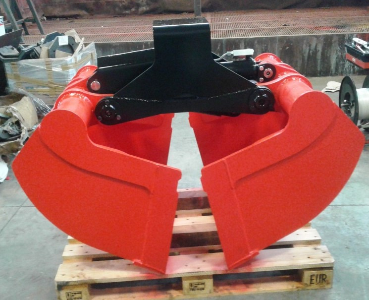 Clamshell bucket for digging BV-M 400 - Overslaggrijper voor Autolaadkraan: afbeelding 2 Clamshell bucket for digging BV-M 400 - Overslaggrijper voor Autolaadkraan: afbeelding 2