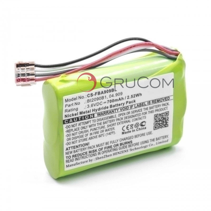 Nieuw Batterij voor Autolaadkraan Compatible battery HBC 04.909, BI2090B1,Cubix: afbeelding 1
