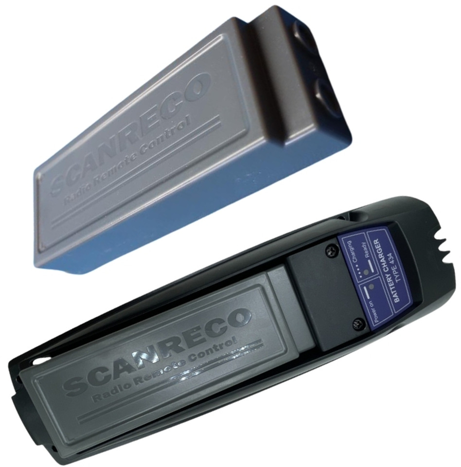 ORIGINAL SCANRECO PACK: 2 BATTERIES + 1 CHARGER OCB - Elektrisch systeem voor Autolaadkraan: afbeelding 2 ORIGINAL SCANRECO PACK: 2 BATTERIES + 1 CHARGER OCB - Elektrisch systeem voor Autolaadkraan: afbeelding 2