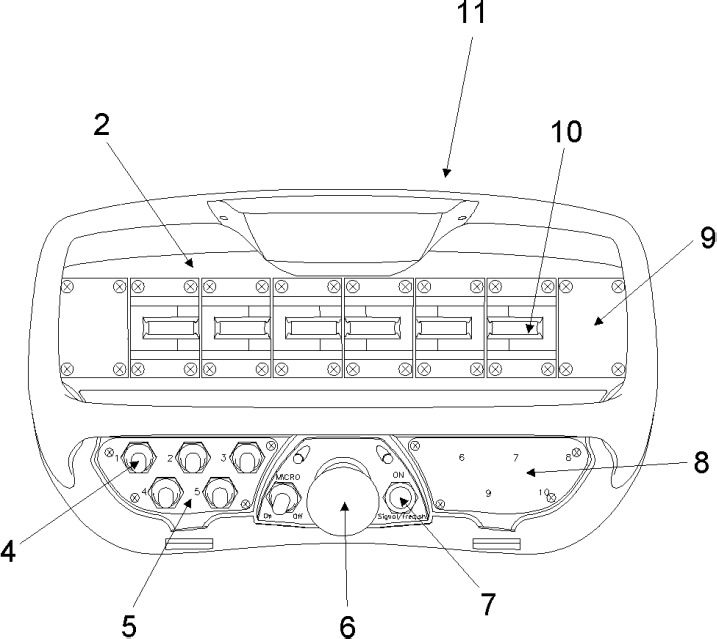 Tapa de cierre para joysticks lineales Scanreco RC 400 - Elektrisch systeem voor Autolaadkraan: afbeelding 3 Tapa de cierre para joysticks lineales Scanreco RC 400 - Elektrisch systeem voor Autolaadkraan: afbeelding 3