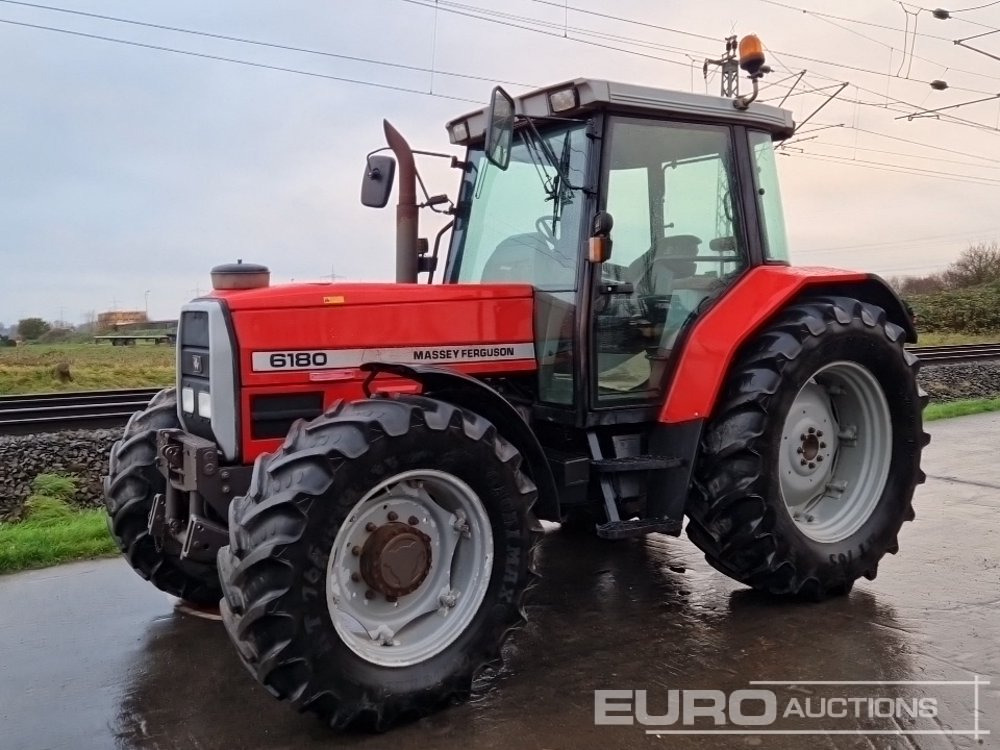 1998 Massey Ferguson 6180 - Tractor: afbeelding 1 1998 Massey Ferguson 6180 - Tractor: afbeelding 1