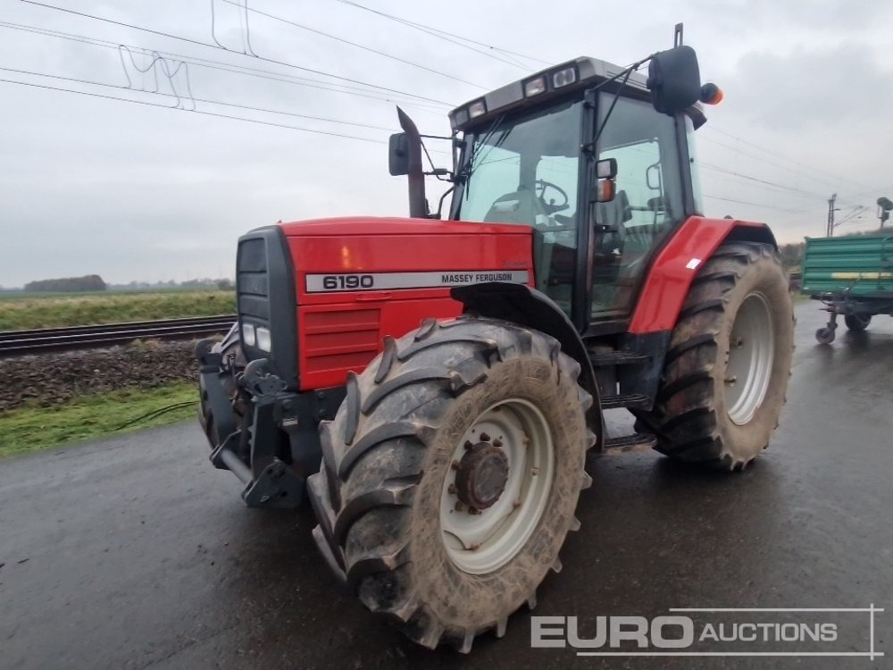 1998 Massey Ferguson 6190 - Tractor: afbeelding 1 1998 Massey Ferguson 6190 - Tractor: afbeelding 1