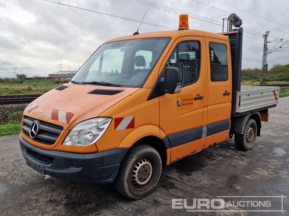 2007 Mercedes Benz Sprinter 309CDI - Bestelwagen met open laadbak: afbeelding 1 2007 Mercedes Benz Sprinter 309CDI - Bestelwagen met open laadbak: afbeelding 1