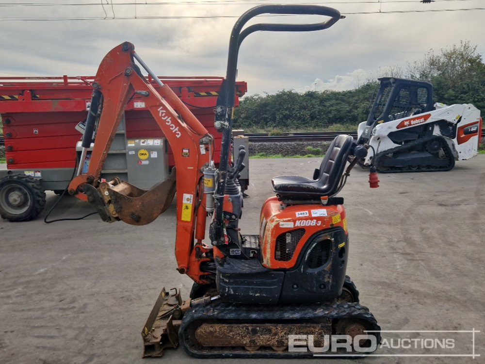 2012 Kubota U10-3 - Minigraafmachine: afbeelding 2 2012 Kubota U10-3 - Minigraafmachine: afbeelding 2