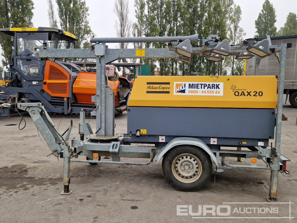 2013 Atlas Copco QAX20 - Lichtmast: afbeelding 2 2013 Atlas Copco QAX20 - Lichtmast: afbeelding 2
