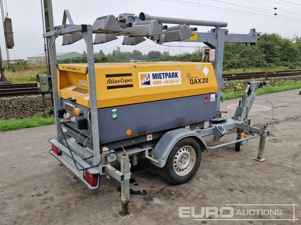 2013 Atlas Copco QAX20 - Lichtmast: afbeelding 4 2013 Atlas Copco QAX20 - Lichtmast: afbeelding 4