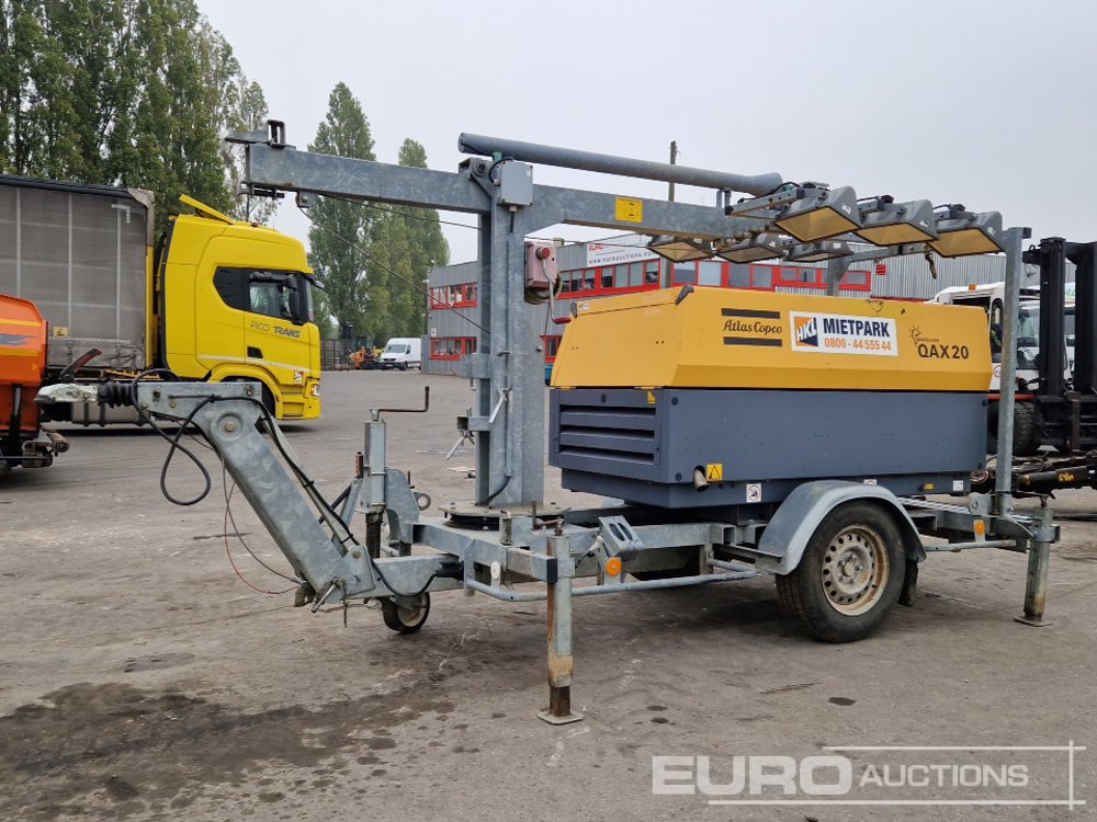 2013 Atlas Copco QAX20 - Lichtmast: afbeelding 1 2013 Atlas Copco QAX20 - Lichtmast: afbeelding 1