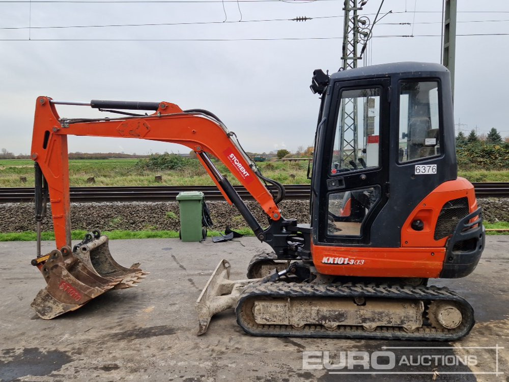 2014 Kubota KX101-3 A3 - Minigraafmachine: afbeelding 2 2014 Kubota KX101-3 A3 - Minigraafmachine: afbeelding 2