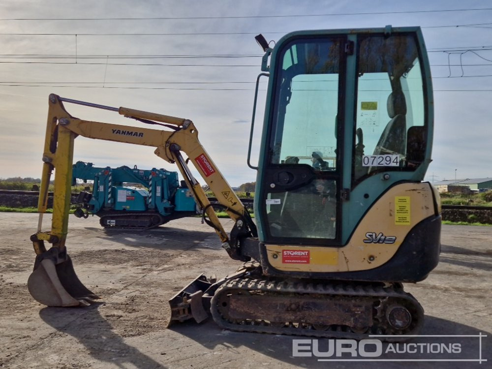 2014 Yanmar SV18 - Minigraafmachine: afbeelding 2 2014 Yanmar SV18 - Minigraafmachine: afbeelding 2