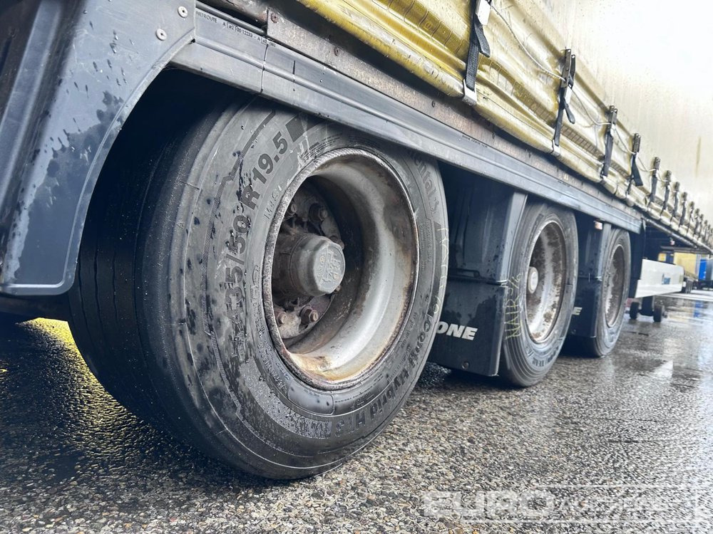 Schuifzeiloplegger 2015 Krone Mega Liner, Curtainsider, 3 Axle (Dutch Reg. Docs): afbeelding 26