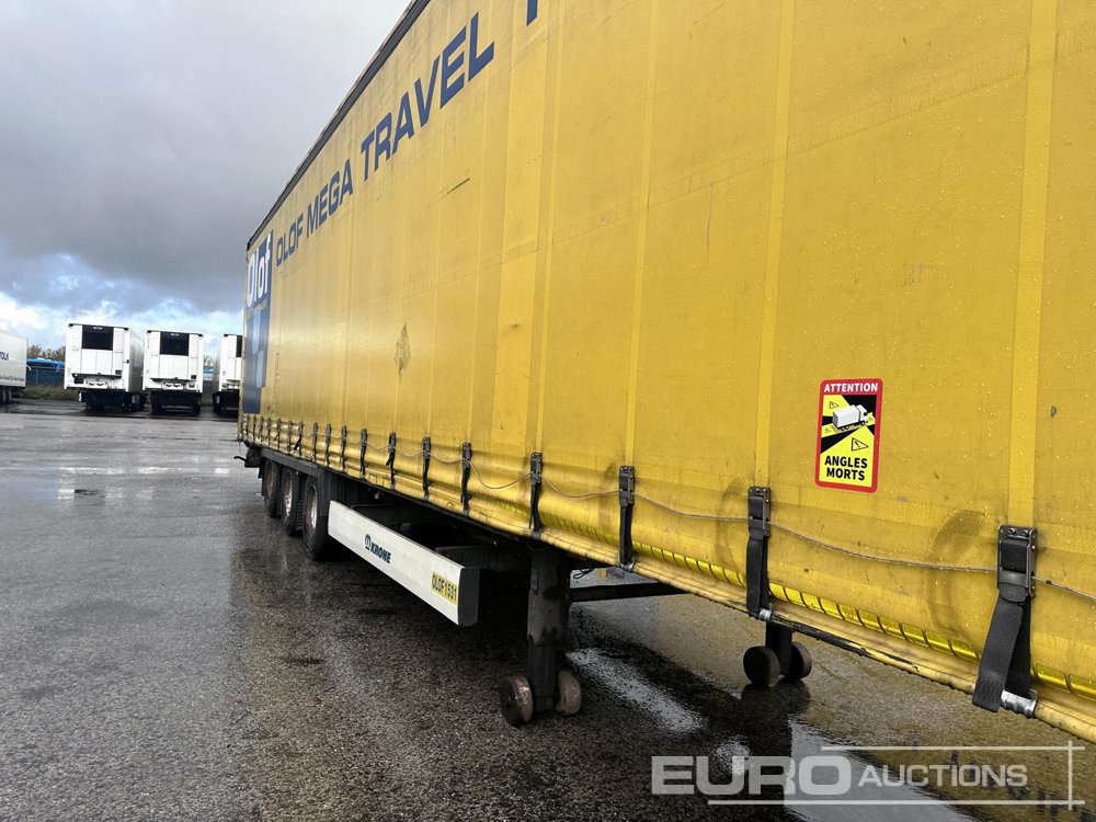 Schuifzeiloplegger 2015 Krone Mega Liner, Curtainsider, 3 Axle (Dutch Reg. Docs): afbeelding 8
