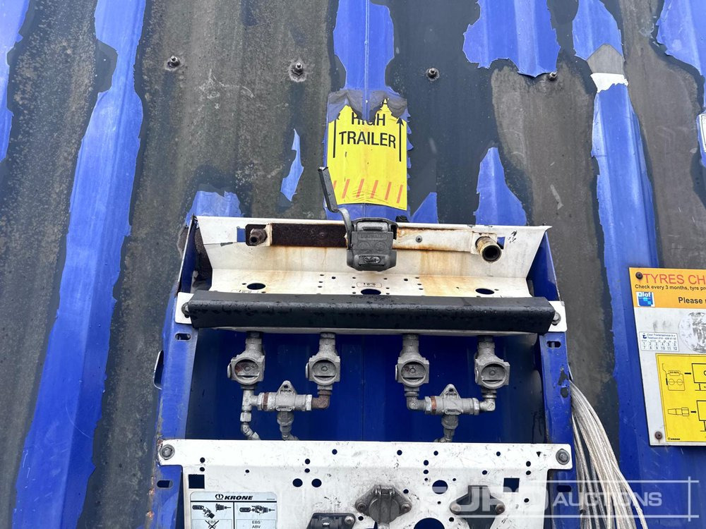Schuifzeiloplegger 2015 Krone Mega Liner, Curtainsider, 3 Axle (Dutch Reg. Docs): afbeelding 34