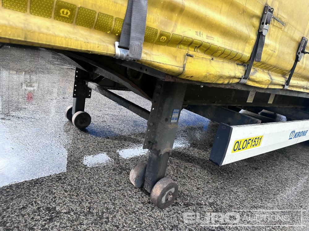 Schuifzeiloplegger 2015 Krone Mega Liner, Curtainsider, 3 Axle (Dutch Reg. Docs): afbeelding 14