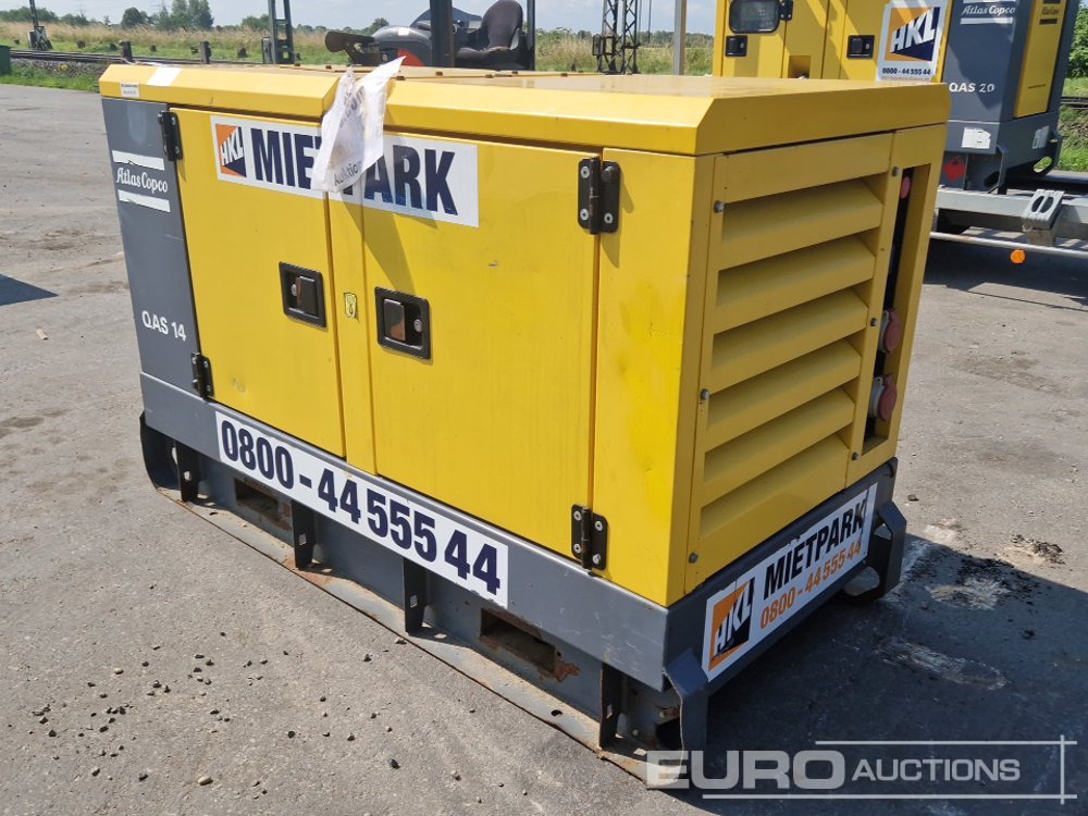2016 Atlas Copco QAS14 - Industrie generator: afbeelding 5 2016 Atlas Copco QAS14 - Industrie generator: afbeelding 5