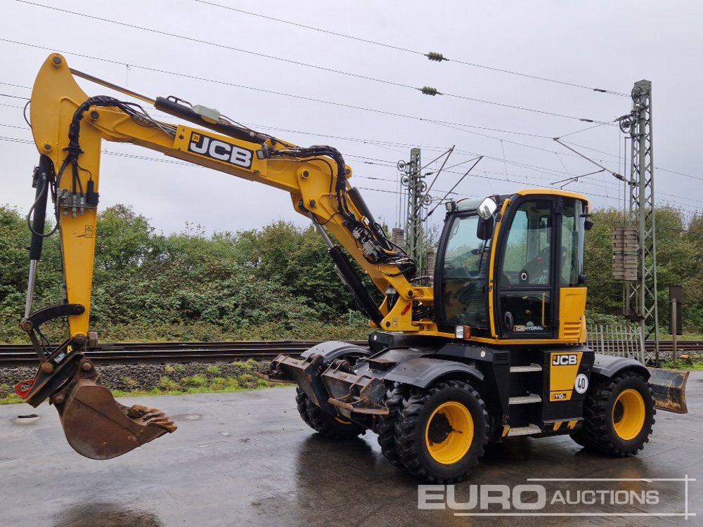 2016 JCB Hydradig 110W - Mobiele graafmachine: afbeelding 1 2016 JCB Hydradig 110W - Mobiele graafmachine: afbeelding 1