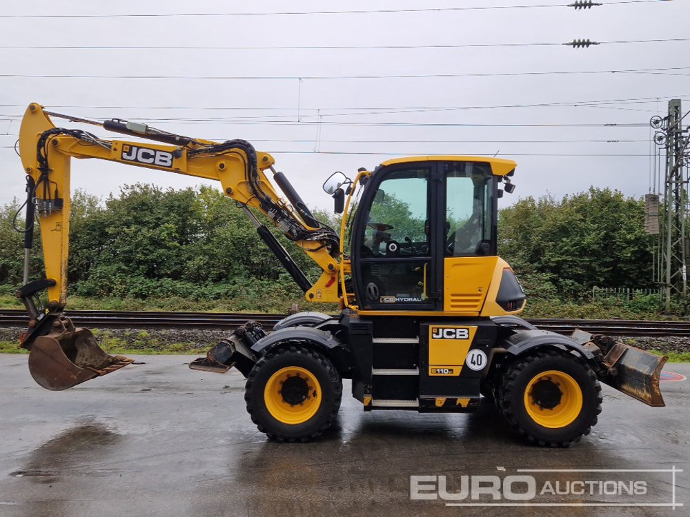 2016 JCB Hydradig 110W - Mobiele graafmachine: afbeelding 2 2016 JCB Hydradig 110W - Mobiele graafmachine: afbeelding 2