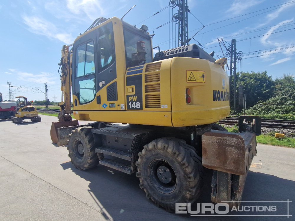 2016 Komatsu PW148-8 - Mobiele graafmachine: afbeelding 3 2016 Komatsu PW148-8 - Mobiele graafmachine: afbeelding 3